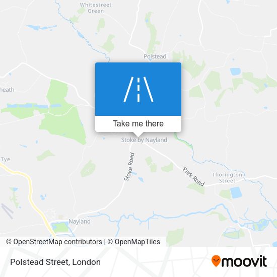 Polstead Street map