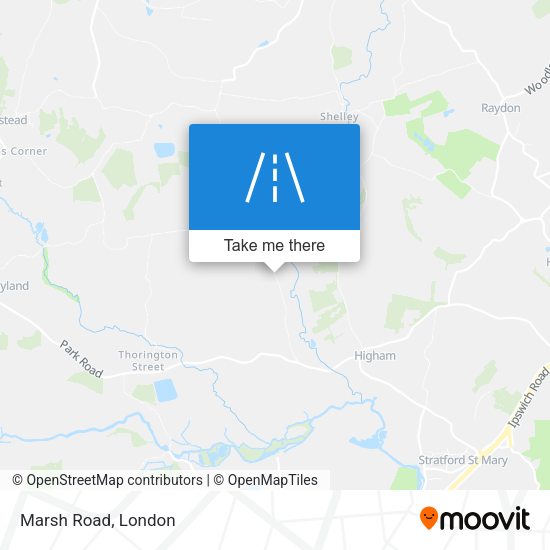 Marsh Road map
