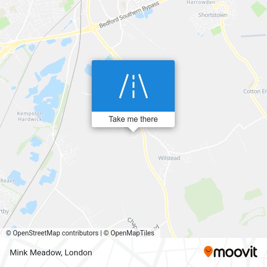 Mink Meadow map