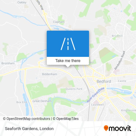 Seaforth Gardens map