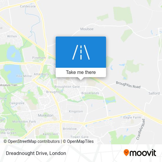 Dreadnought Drive map