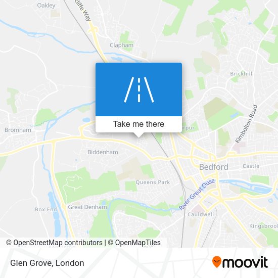 Glen Grove map