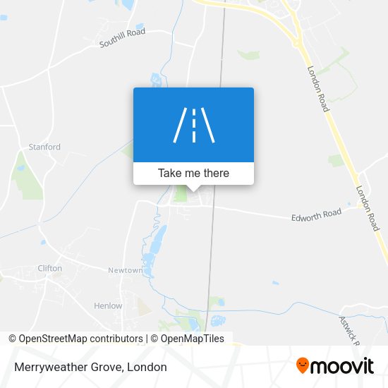 Merryweather Grove map
