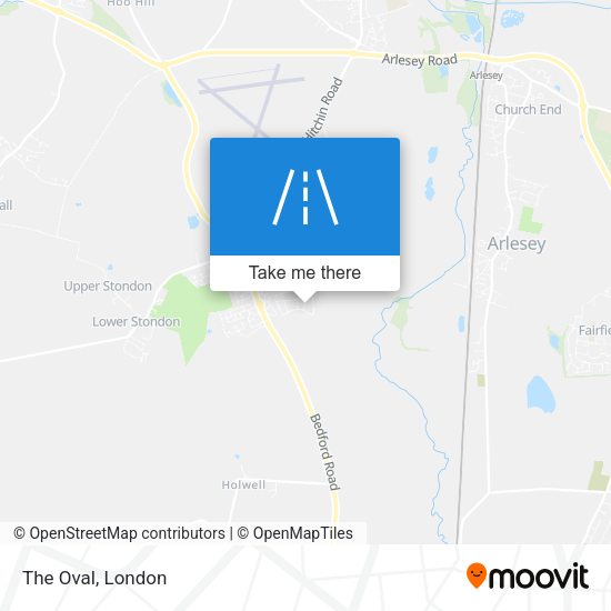 The Oval map