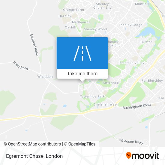 Egremont Chase map