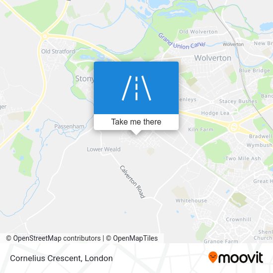 Cornelius Crescent map