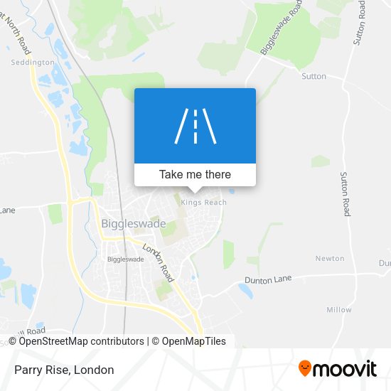 Parry Rise map