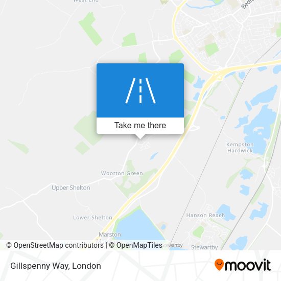 Gillspenny Way map