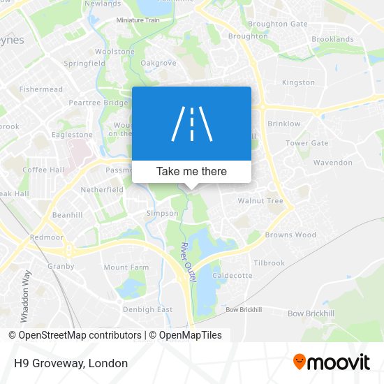 H9 Groveway map