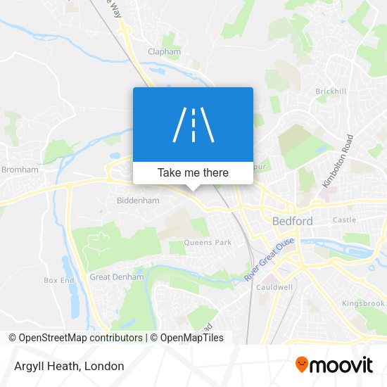 Argyll Heath map
