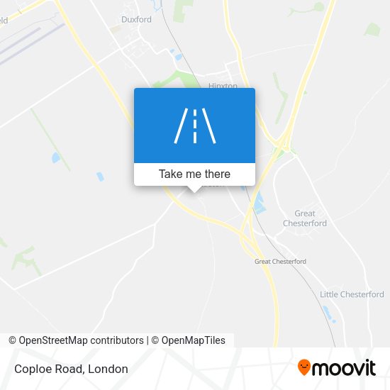 Coploe Road map