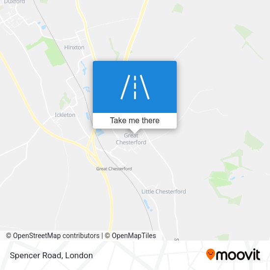 Spencer Road map