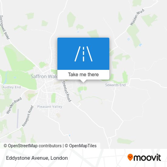 Eddystone Avenue map