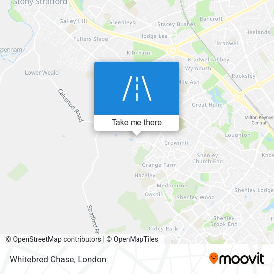 Whitebred Chase map