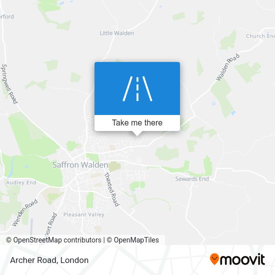 Archer Road map