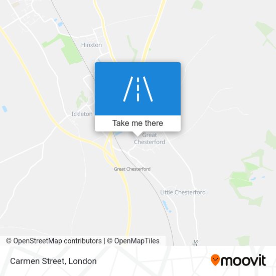 Carmen Street map