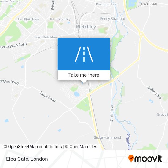 Elba Gate map