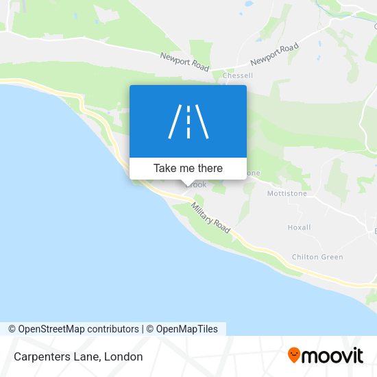 Carpenters Lane map