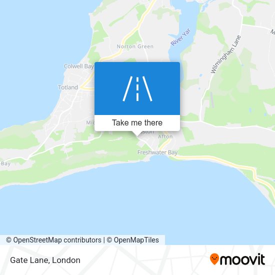 Gate Lane map