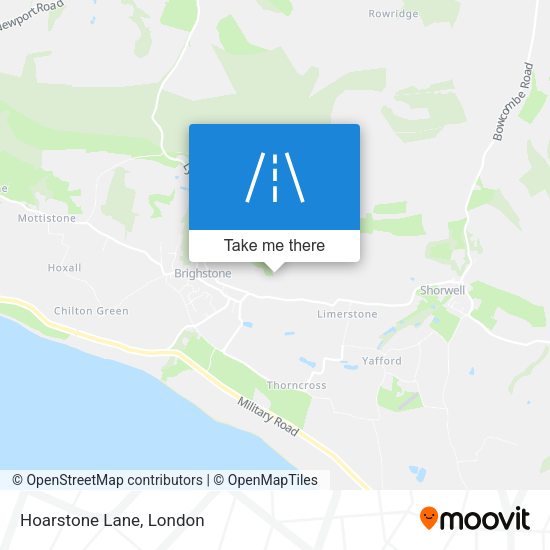 Hoarstone Lane map