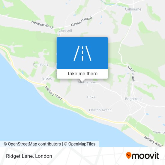 Ridget Lane map