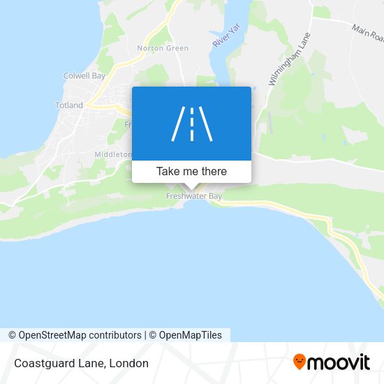 Coastguard Lane map