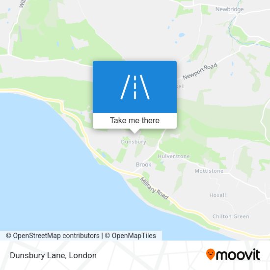 Dunsbury Lane map