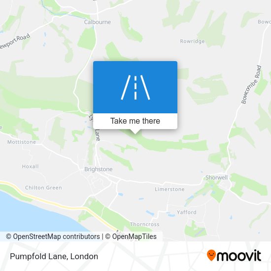 Pumpfold Lane map