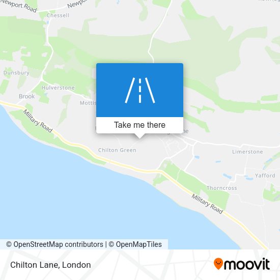 Chilton Lane map