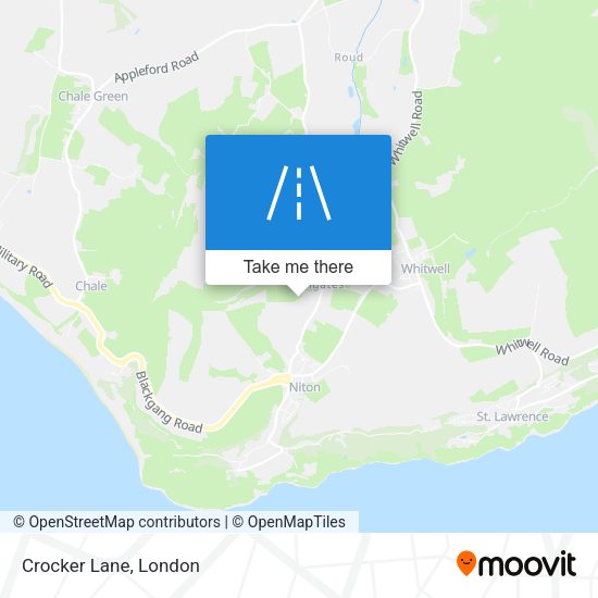 Crocker Lane map