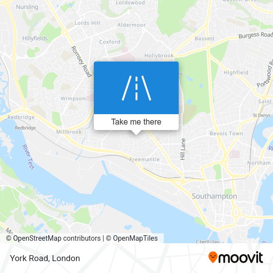 York Road map