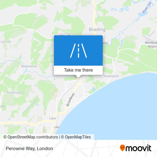 Perowne Way map