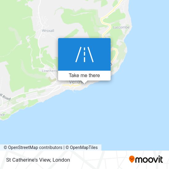 St Catherine's View map