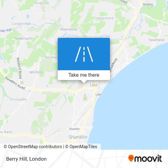 Berry Hill map