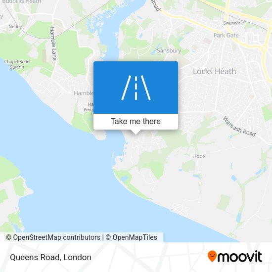 Queens Road map