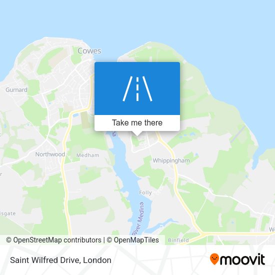 Saint Wilfred Drive map