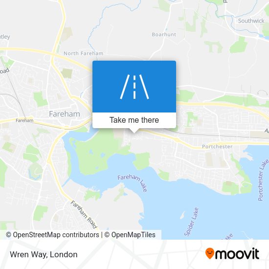 Wren Way map