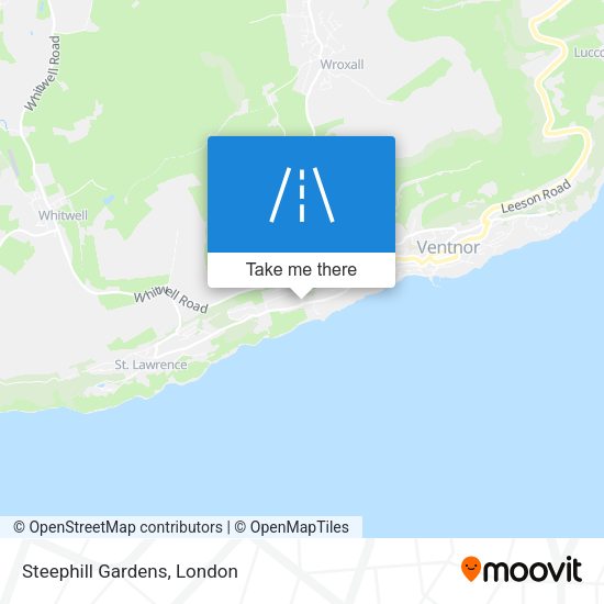 Steephill Gardens map