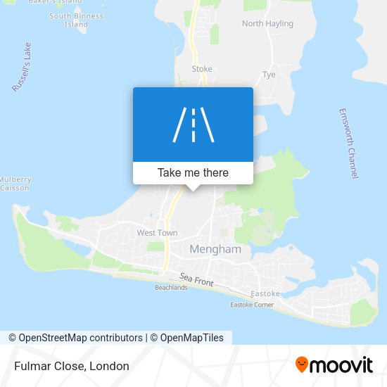Fulmar Close map