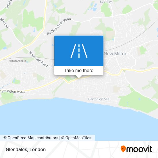 Glendales map