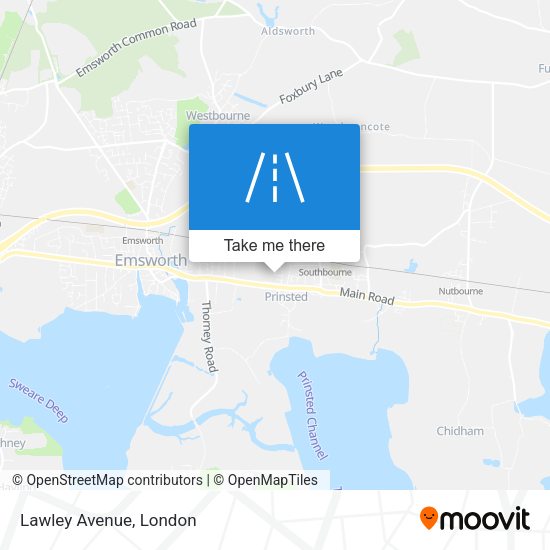 Lawley Avenue map