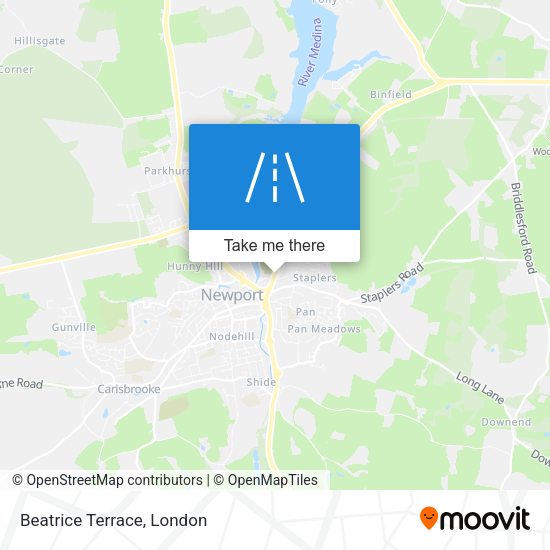 Beatrice Terrace map