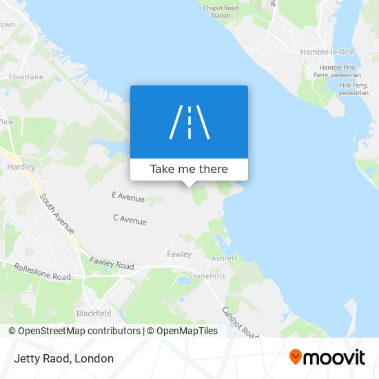 Jetty Raod map