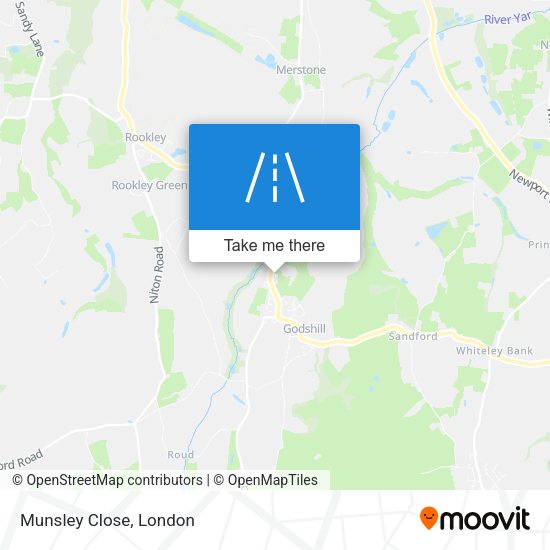 Munsley Close map