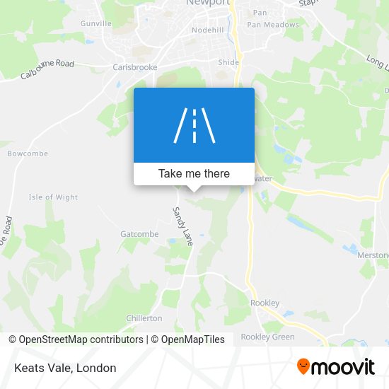 Keats Vale map