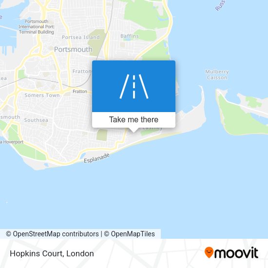 Hopkins Court map