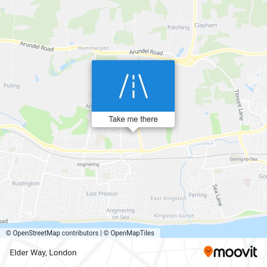 Elder Way map
