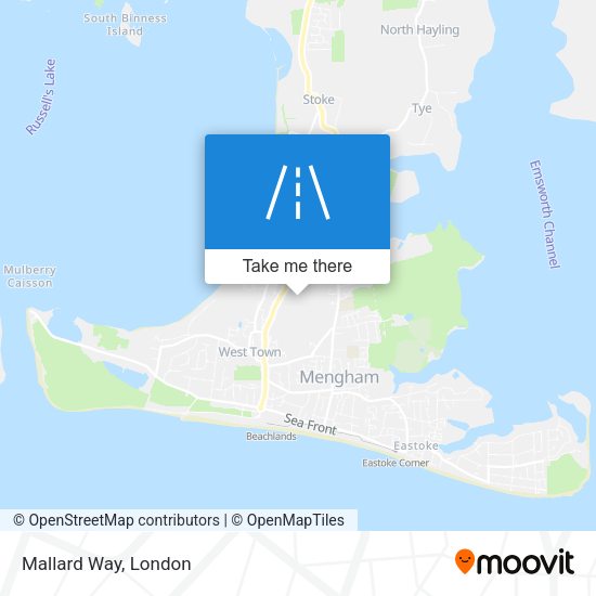 Mallard Way map