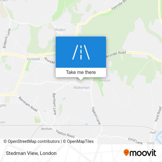 Stedman View map