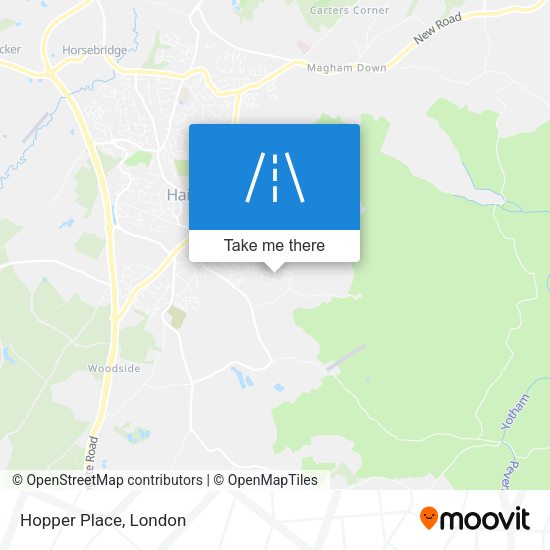 Hopper Place map